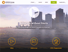 Tablet Screenshot of adocean-global.com
